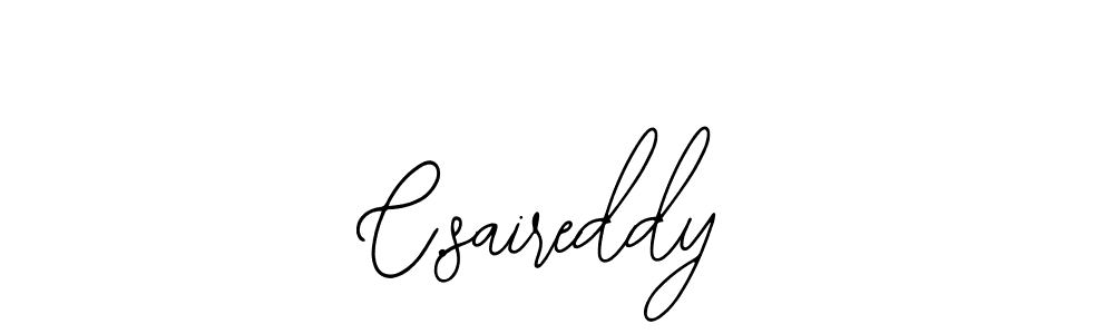 Make a beautiful signature design for name C.saireddy. With this signature (Bearetta-2O07w) style, you can create a handwritten signature for free. C.saireddy signature style 12 images and pictures png