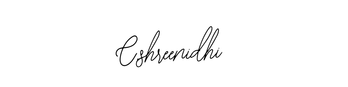 You should practise on your own different ways (Bearetta-2O07w) to write your name (C.shreenidhi) in signature. don't let someone else do it for you. C.shreenidhi signature style 12 images and pictures png