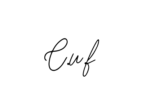 How to make C.u.f signature? Bearetta-2O07w is a professional autograph style. Create handwritten signature for C.u.f name. C.u.f signature style 12 images and pictures png