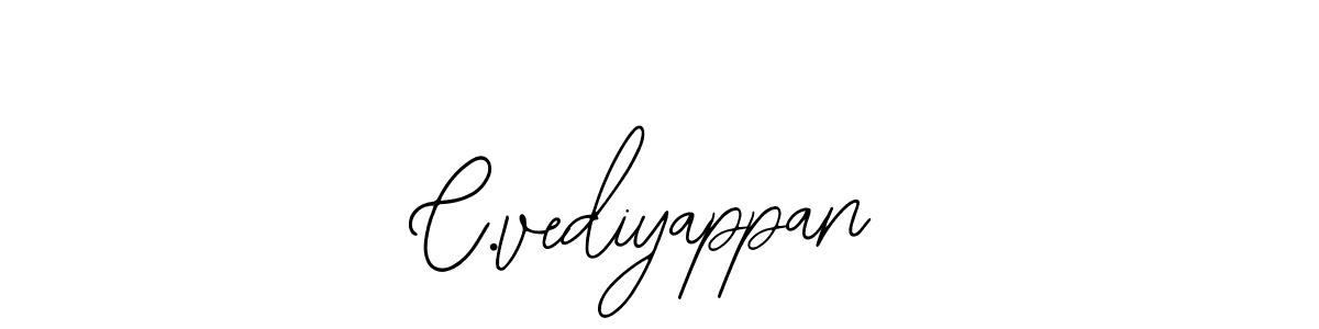 Use a signature maker to create a handwritten signature online. With this signature software, you can design (Bearetta-2O07w) your own signature for name C.vediyappan. C.vediyappan signature style 12 images and pictures png