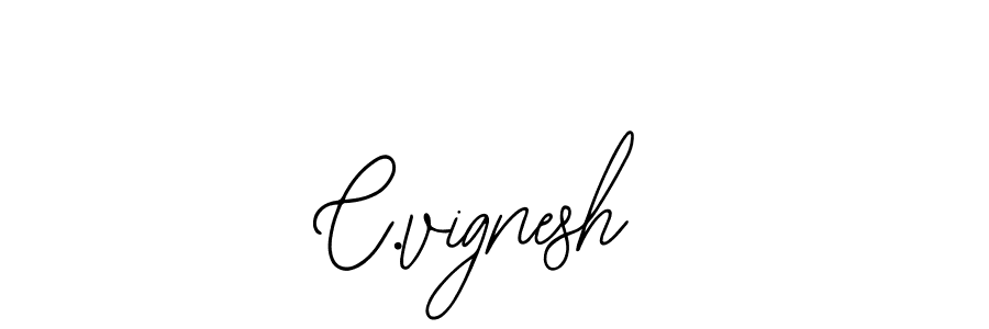 if you are searching for the best signature style for your name C.vignesh. so please give up your signature search. here we have designed multiple signature styles  using Bearetta-2O07w. C.vignesh signature style 12 images and pictures png