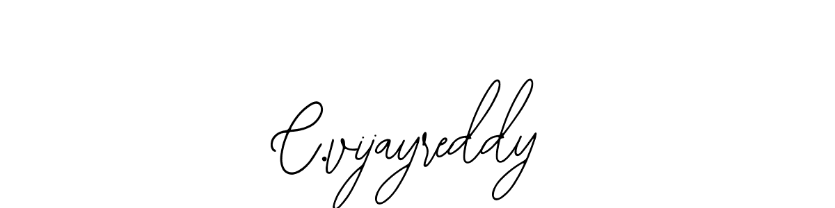 Create a beautiful signature design for name C.vijayreddy. With this signature (Bearetta-2O07w) fonts, you can make a handwritten signature for free. C.vijayreddy signature style 12 images and pictures png