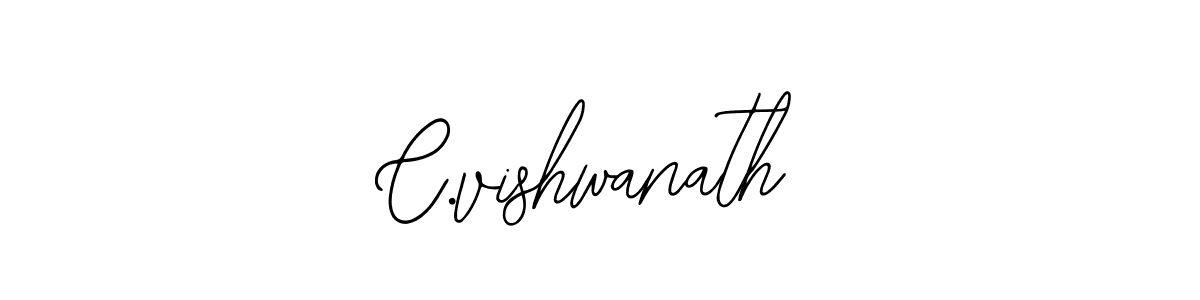 The best way (Bearetta-2O07w) to make a short signature is to pick only two or three words in your name. The name C.vishwanath include a total of six letters. For converting this name. C.vishwanath signature style 12 images and pictures png