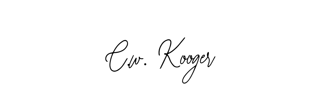 How to make C.w. Kooger signature? Bearetta-2O07w is a professional autograph style. Create handwritten signature for C.w. Kooger name. C.w. Kooger signature style 12 images and pictures png