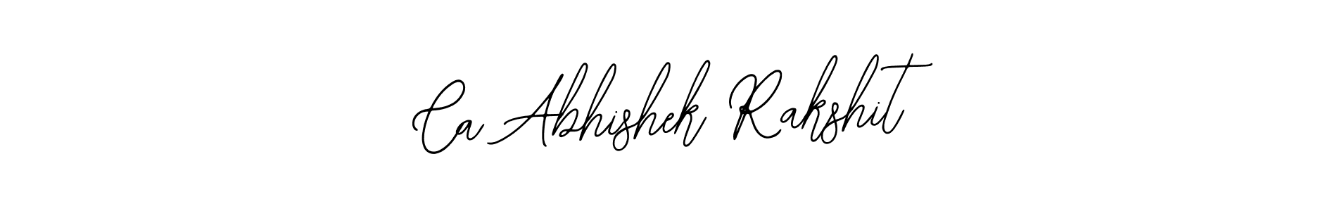 Design your own signature with our free online signature maker. With this signature software, you can create a handwritten (Bearetta-2O07w) signature for name Ca Abhishek Rakshit. Ca Abhishek Rakshit signature style 12 images and pictures png