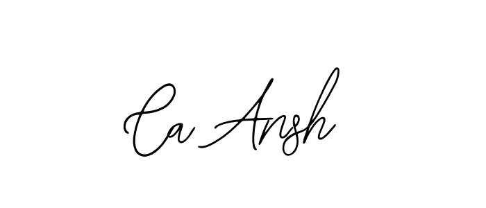 Ca Ansh stylish signature style. Best Handwritten Sign (Bearetta-2O07w) for my name. Handwritten Signature Collection Ideas for my name Ca Ansh. Ca Ansh signature style 12 images and pictures png