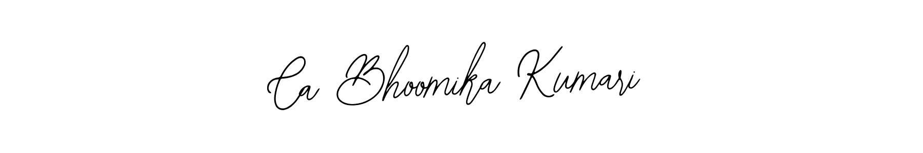 Make a short Ca Bhoomika Kumari signature style. Manage your documents anywhere anytime using Bearetta-2O07w. Create and add eSignatures, submit forms, share and send files easily. Ca Bhoomika Kumari signature style 12 images and pictures png