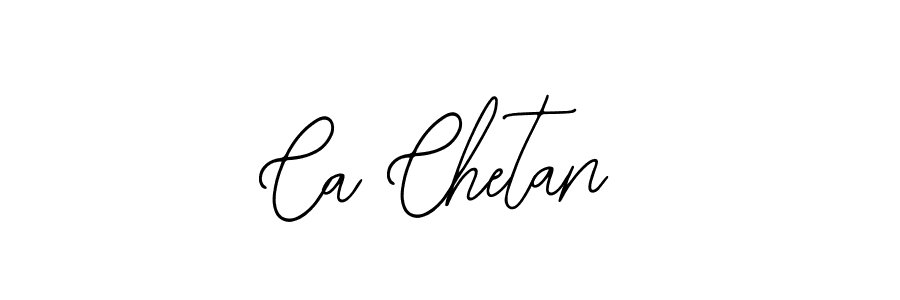 Ca Chetan stylish signature style. Best Handwritten Sign (Bearetta-2O07w) for my name. Handwritten Signature Collection Ideas for my name Ca Chetan. Ca Chetan signature style 12 images and pictures png