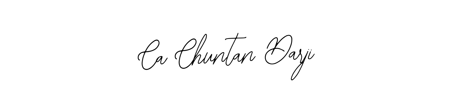The best way (Bearetta-2O07w) to make a short signature is to pick only two or three words in your name. The name Ca Chuntan Darji include a total of six letters. For converting this name. Ca Chuntan Darji signature style 12 images and pictures png