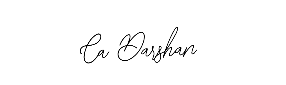 Similarly Bearetta-2O07w is the best handwritten signature design. Signature creator online .You can use it as an online autograph creator for name Ca Darshan. Ca Darshan signature style 12 images and pictures png