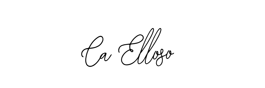 You should practise on your own different ways (Bearetta-2O07w) to write your name (Ca Elloso) in signature. don't let someone else do it for you. Ca Elloso signature style 12 images and pictures png
