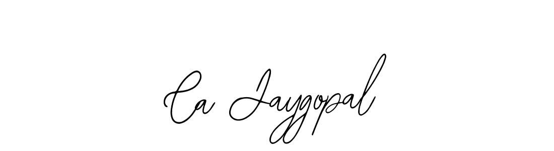 Also You can easily find your signature by using the search form. We will create Ca Jaygopal name handwritten signature images for you free of cost using Bearetta-2O07w sign style. Ca Jaygopal signature style 12 images and pictures png