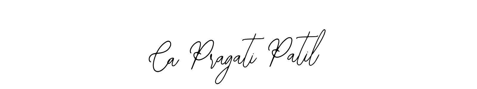 if you are searching for the best signature style for your name Ca Pragati Patil. so please give up your signature search. here we have designed multiple signature styles  using Bearetta-2O07w. Ca Pragati Patil signature style 12 images and pictures png