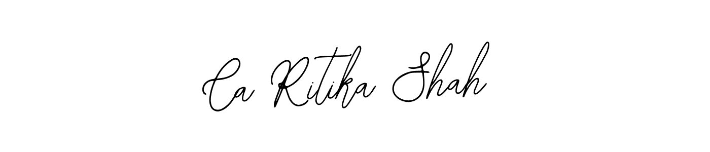 Ca Ritika Shah stylish signature style. Best Handwritten Sign (Bearetta-2O07w) for my name. Handwritten Signature Collection Ideas for my name Ca Ritika Shah. Ca Ritika Shah signature style 12 images and pictures png