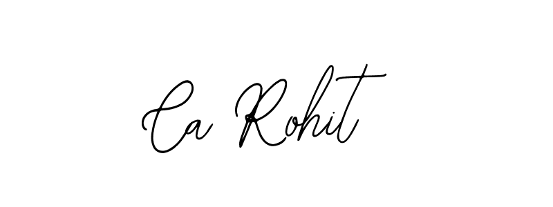 Bearetta-2O07w is a professional signature style that is perfect for those who want to add a touch of class to their signature. It is also a great choice for those who want to make their signature more unique. Get Ca Rohit name to fancy signature for free. Ca Rohit signature style 12 images and pictures png