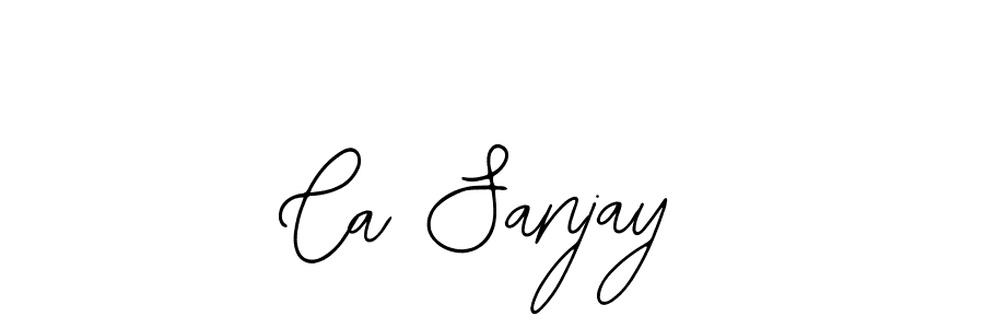 Design your own signature with our free online signature maker. With this signature software, you can create a handwritten (Bearetta-2O07w) signature for name Ca Sanjay. Ca Sanjay signature style 12 images and pictures png