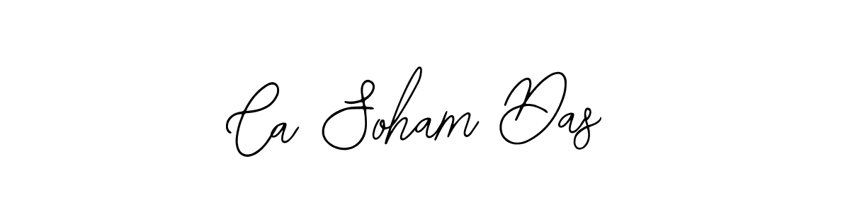 This is the best signature style for the Ca Soham Das name. Also you like these signature font (Bearetta-2O07w). Mix name signature. Ca Soham Das signature style 12 images and pictures png