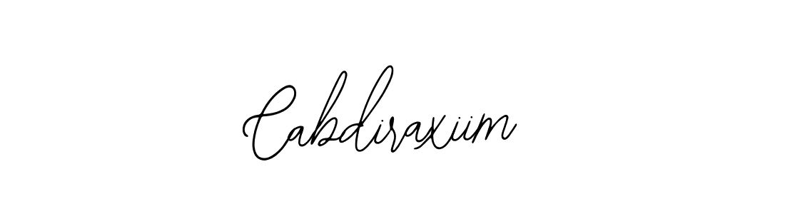 Create a beautiful signature design for name Cabdiraxiim. With this signature (Bearetta-2O07w) fonts, you can make a handwritten signature for free. Cabdiraxiim signature style 12 images and pictures png