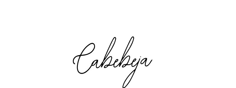 The best way (Bearetta-2O07w) to make a short signature is to pick only two or three words in your name. The name Cabebeja include a total of six letters. For converting this name. Cabebeja signature style 12 images and pictures png