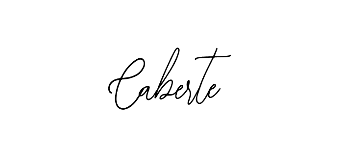 You should practise on your own different ways (Bearetta-2O07w) to write your name (Caberte) in signature. don't let someone else do it for you. Caberte signature style 12 images and pictures png