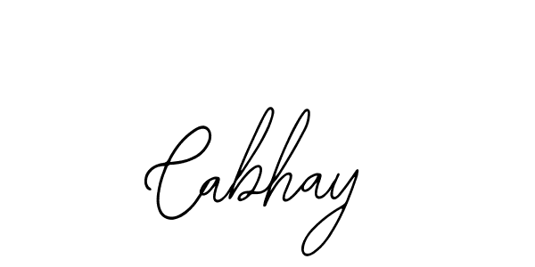 Make a beautiful signature design for name Cabhay. Use this online signature maker to create a handwritten signature for free. Cabhay signature style 12 images and pictures png