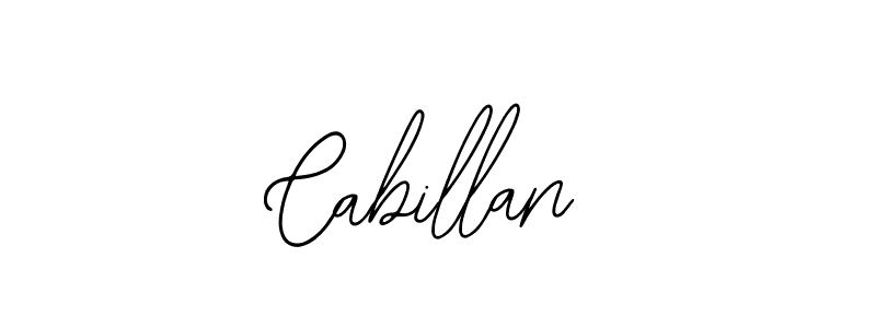 Make a beautiful signature design for name Cabillan. With this signature (Bearetta-2O07w) style, you can create a handwritten signature for free. Cabillan signature style 12 images and pictures png