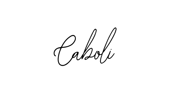 Design your own signature with our free online signature maker. With this signature software, you can create a handwritten (Bearetta-2O07w) signature for name Caboli. Caboli signature style 12 images and pictures png