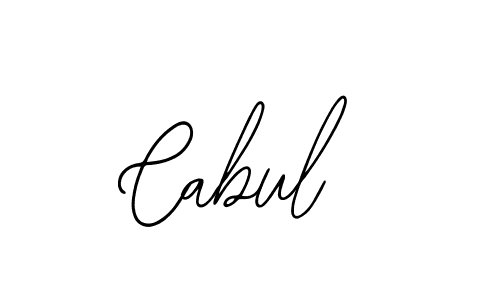 Make a beautiful signature design for name Cabul. With this signature (Bearetta-2O07w) style, you can create a handwritten signature for free. Cabul signature style 12 images and pictures png