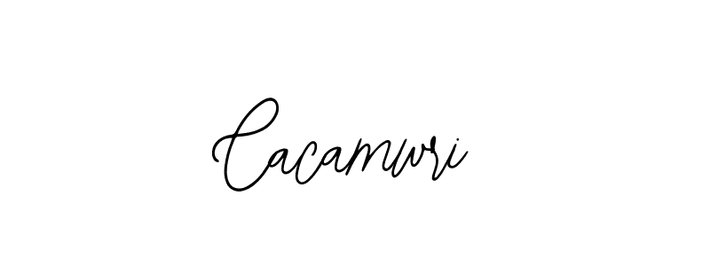 The best way (Bearetta-2O07w) to make a short signature is to pick only two or three words in your name. The name Cacamwri include a total of six letters. For converting this name. Cacamwri signature style 12 images and pictures png