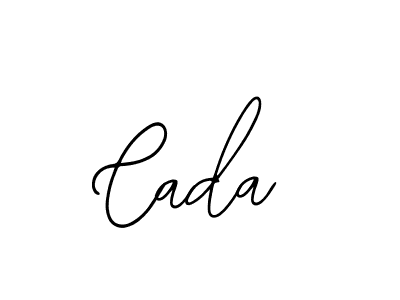 How to make Cada name signature. Use Bearetta-2O07w style for creating short signs online. This is the latest handwritten sign. Cada signature style 12 images and pictures png