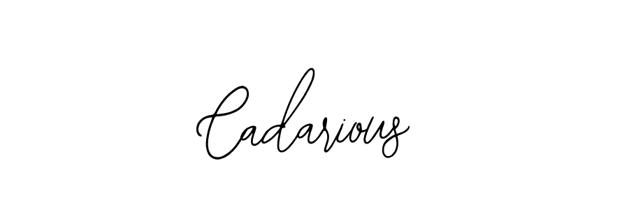 Design your own signature with our free online signature maker. With this signature software, you can create a handwritten (Bearetta-2O07w) signature for name Cadarious. Cadarious signature style 12 images and pictures png