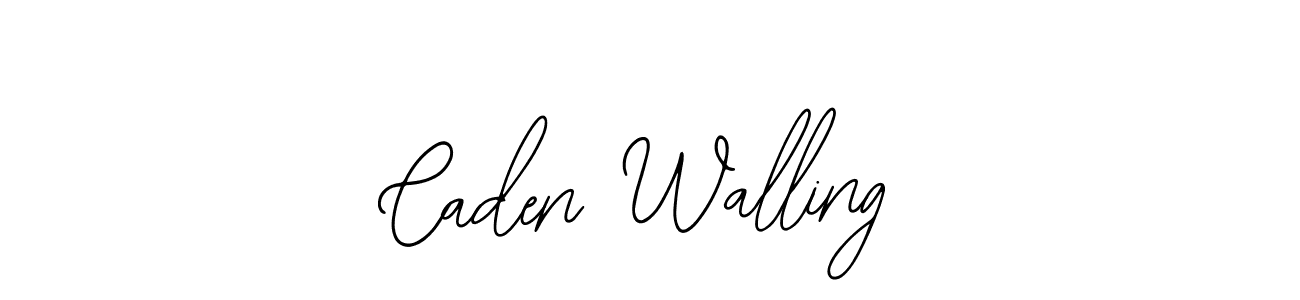 Use a signature maker to create a handwritten signature online. With this signature software, you can design (Bearetta-2O07w) your own signature for name Caden Walling. Caden Walling signature style 12 images and pictures png