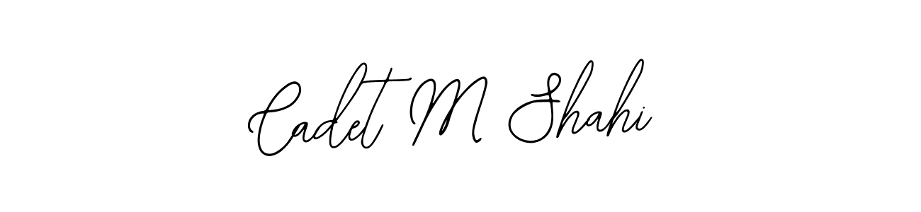 Cadet M Shahi stylish signature style. Best Handwritten Sign (Bearetta-2O07w) for my name. Handwritten Signature Collection Ideas for my name Cadet M Shahi. Cadet M Shahi signature style 12 images and pictures png