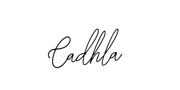 Use a signature maker to create a handwritten signature online. With this signature software, you can design (Bearetta-2O07w) your own signature for name Cadhla. Cadhla signature style 12 images and pictures png