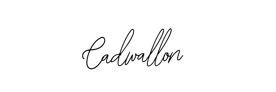 You should practise on your own different ways (Bearetta-2O07w) to write your name (Cadwallon) in signature. don't let someone else do it for you. Cadwallon signature style 12 images and pictures png