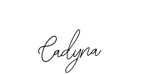 How to make Cadyna signature? Bearetta-2O07w is a professional autograph style. Create handwritten signature for Cadyna name. Cadyna signature style 12 images and pictures png