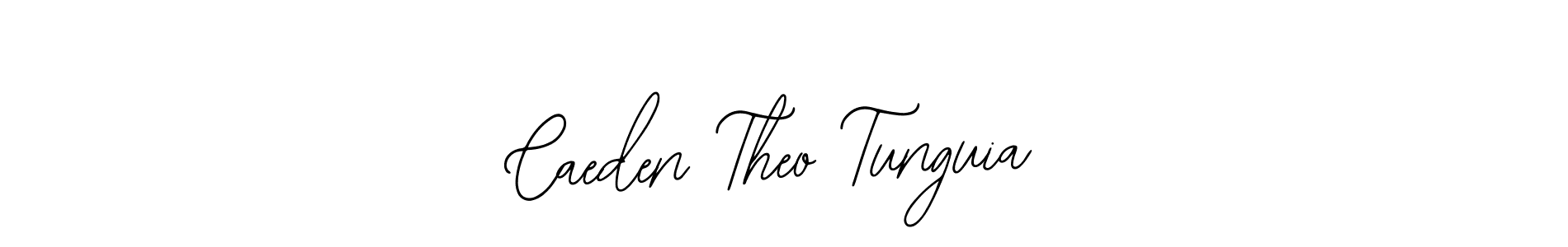 How to make Caeden Theo Tunguia signature? Bearetta-2O07w is a professional autograph style. Create handwritten signature for Caeden Theo Tunguia name. Caeden Theo Tunguia signature style 12 images and pictures png