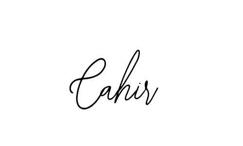 How to make Cahir name signature. Use Bearetta-2O07w style for creating short signs online. This is the latest handwritten sign. Cahir signature style 12 images and pictures png
