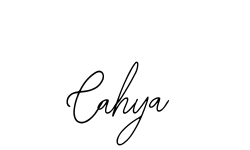 Bearetta-2O07w is a professional signature style that is perfect for those who want to add a touch of class to their signature. It is also a great choice for those who want to make their signature more unique. Get Cahya name to fancy signature for free. Cahya signature style 12 images and pictures png