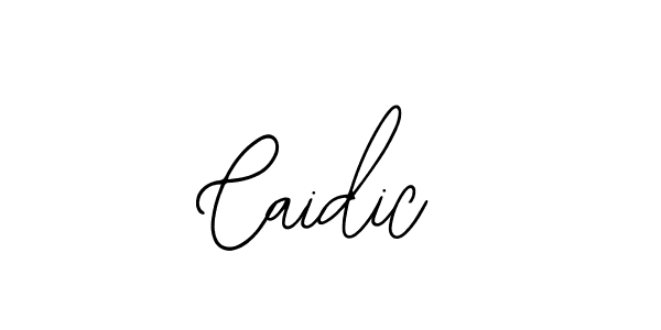 if you are searching for the best signature style for your name Caidic. so please give up your signature search. here we have designed multiple signature styles  using Bearetta-2O07w. Caidic signature style 12 images and pictures png