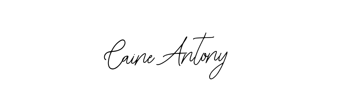 How to make Caine Antony name signature. Use Bearetta-2O07w style for creating short signs online. This is the latest handwritten sign. Caine Antony signature style 12 images and pictures png