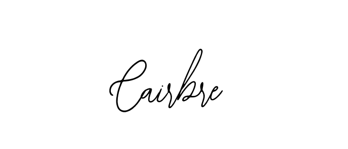 The best way (Bearetta-2O07w) to make a short signature is to pick only two or three words in your name. The name Cairbre include a total of six letters. For converting this name. Cairbre signature style 12 images and pictures png