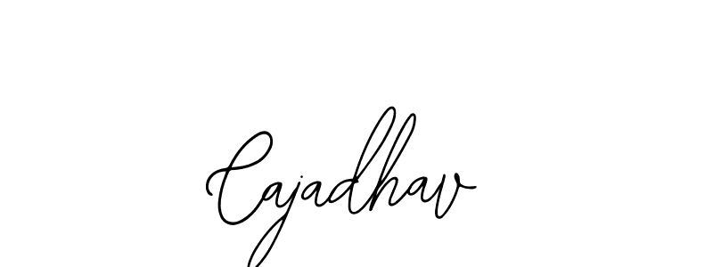 How to make Cajadhav name signature. Use Bearetta-2O07w style for creating short signs online. This is the latest handwritten sign. Cajadhav signature style 12 images and pictures png