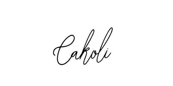Create a beautiful signature design for name Cakoli. With this signature (Bearetta-2O07w) fonts, you can make a handwritten signature for free. Cakoli signature style 12 images and pictures png