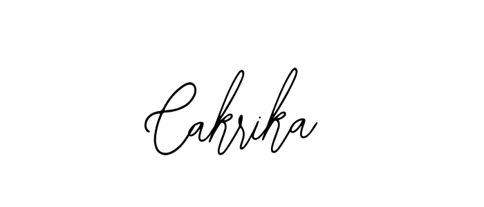 Make a beautiful signature design for name Cakrika. Use this online signature maker to create a handwritten signature for free. Cakrika signature style 12 images and pictures png