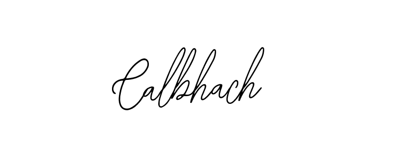 Make a beautiful signature design for name Calbhach. With this signature (Bearetta-2O07w) style, you can create a handwritten signature for free. Calbhach signature style 12 images and pictures png