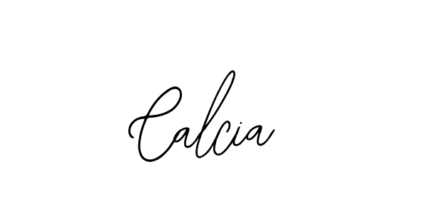 Make a beautiful signature design for name Calcia. With this signature (Bearetta-2O07w) style, you can create a handwritten signature for free. Calcia signature style 12 images and pictures png