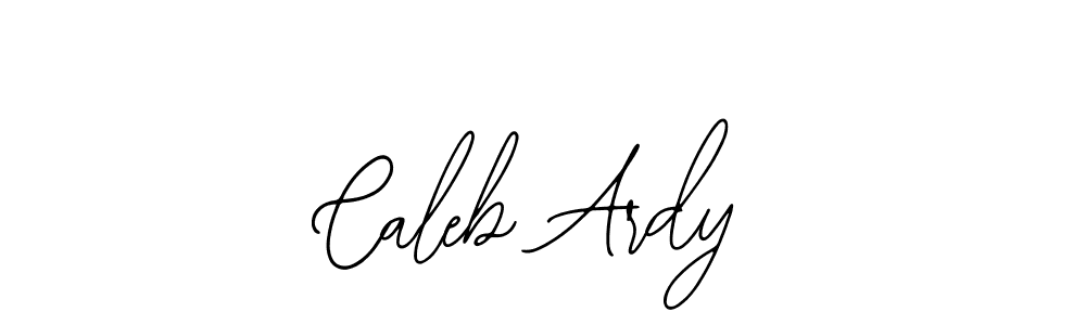 Design your own signature with our free online signature maker. With this signature software, you can create a handwritten (Bearetta-2O07w) signature for name Caleb Ardy. Caleb Ardy signature style 12 images and pictures png
