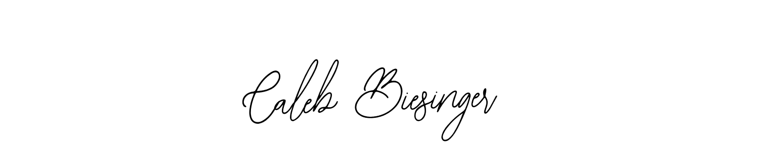 How to make Caleb Biesinger name signature. Use Bearetta-2O07w style for creating short signs online. This is the latest handwritten sign. Caleb Biesinger signature style 12 images and pictures png
