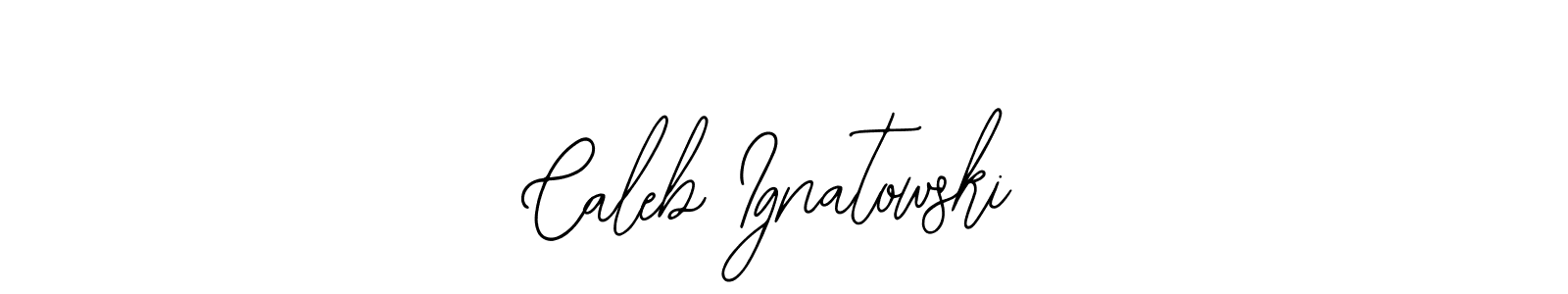 Create a beautiful signature design for name Caleb Ignatowski. With this signature (Bearetta-2O07w) fonts, you can make a handwritten signature for free. Caleb Ignatowski signature style 12 images and pictures png